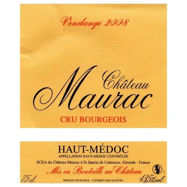 莫哈克干红Chateau Maurac