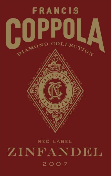 柯波拉钻石精选仙粉黛干红Coppola Diamond Collection Diamond Zinfandel