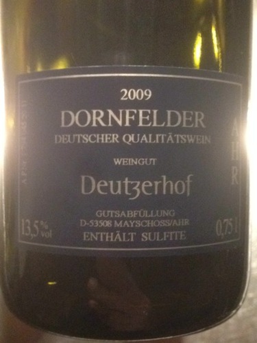 多策霍夫丹菲特干红Deutzerhof Dornfelder