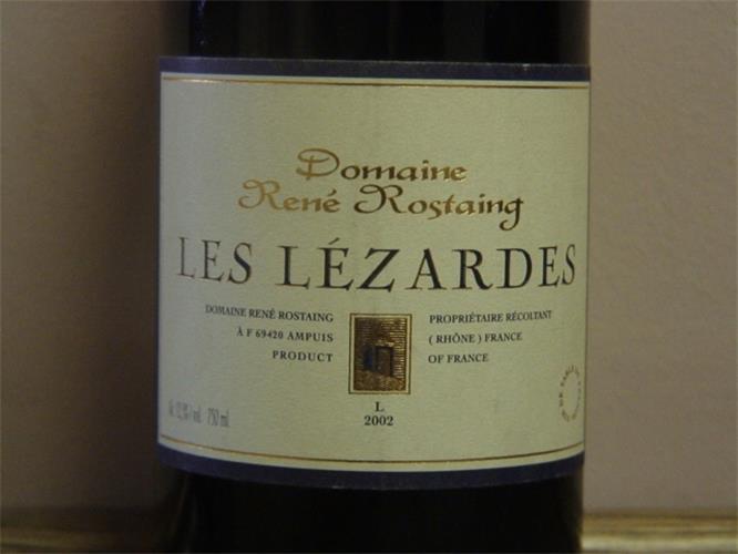 罗塞腾利泽德干白Domaine Rene Rostaing Les Lezardes