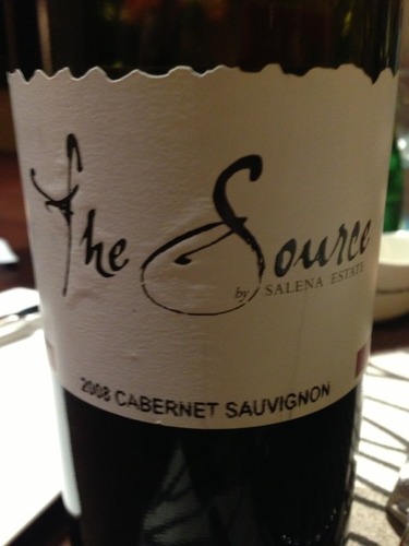 赛灵纳庄园源泉赤霞珠干红Salena The Source Cabernet Sauvignon