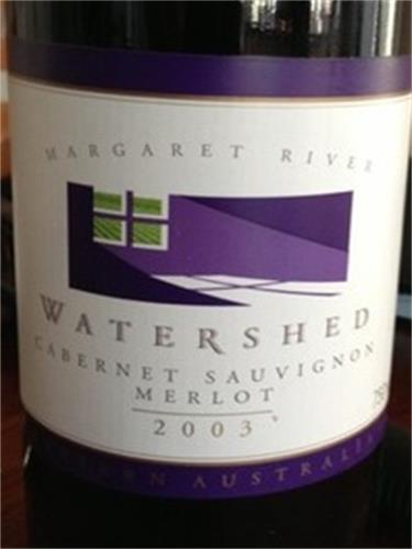 水岭精品赤霞珠梅洛干红Watershed Cabernet Sauvignon Merlot