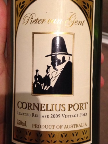 彼特万科尼利厄斯年份波特酒Pieter van Gent Winery and Vineyard Cornelius Vintage Port