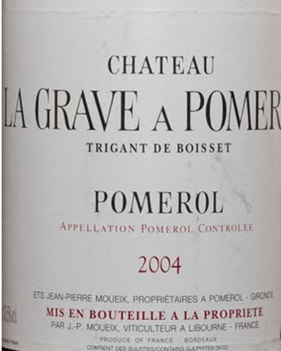 波美侯格拉夫泰南特干红Chateau La Grave a Pomerol Trignant de Boisset