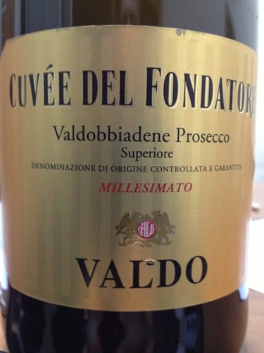 Valdo 'Cuvee del Fondatore' Millesimato Valdobbiadene Prosecco  Superiore