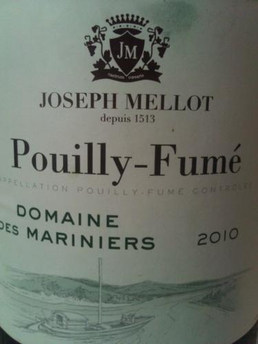 joseph mellot domaine des mariniers sauvignon blanc (pouilly-fume)