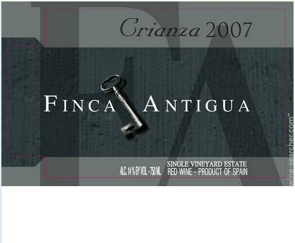 Familia Martinez Bujanda Finca Antigua Crianza