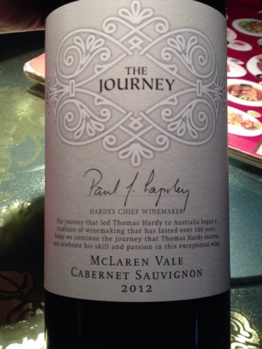 哈迪旅行赤霞珠干红Hardys The Journey Cabernet Sauvignon