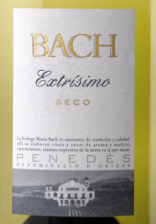 玛西亚巴赫艾斯特吉摩干型卡瓦起泡酒La Masia Bach Extrisimo Blanco Seco