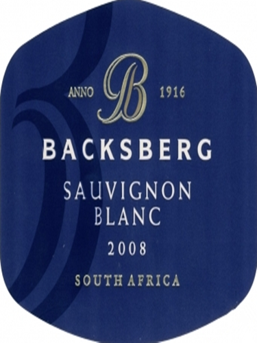 贝克斯堡长相思干白Backsberg Sauvignon Blanc