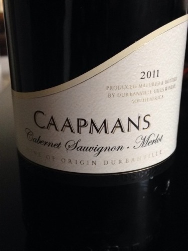 德班维尔山赤霞珠-梅洛干红Hills Caapmans Cabernet Sauvignon - Merlot