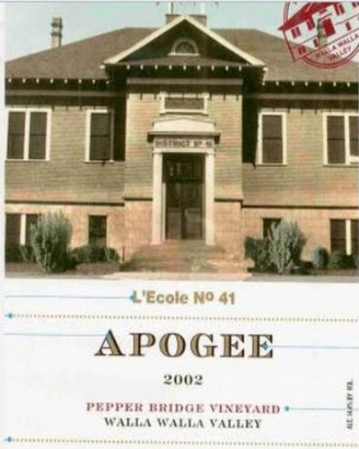 艾科勒胡椒桥高点干红L’ecole no 41 Pepper Bridge Vineyard Apogee Red