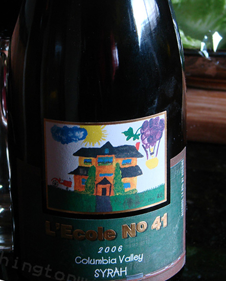 艾科勒西拉干红L’ecole no 41 Syrah Columbia Valley