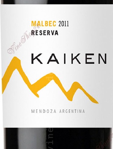 开肯珍藏马尔贝克干红Vina Montes Kaiken Reserve Malbec