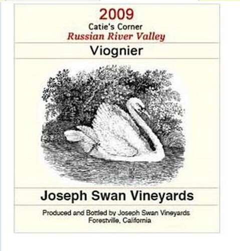 约瑟夫斯旺卡蒂园维欧尼干白Joseph Swan Vineyards Catie's Corner Viognier