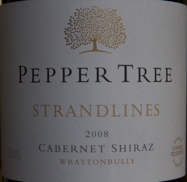 黑椒树海滨线高级珍藏赤霞珠-品丽珠-西拉干红Pepper Tree Strandlines Grand Reserve Cabernet - Shiraz