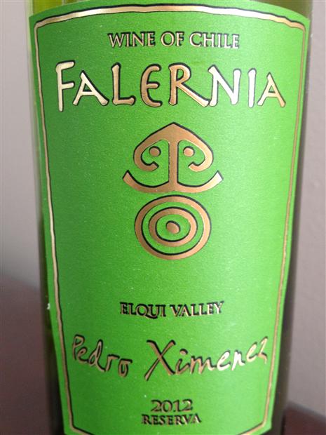 翡冷翠埃尔基珍藏佩德罗一希梅内斯干白Vina Falernia Elki Reserva Pedro Ximenez