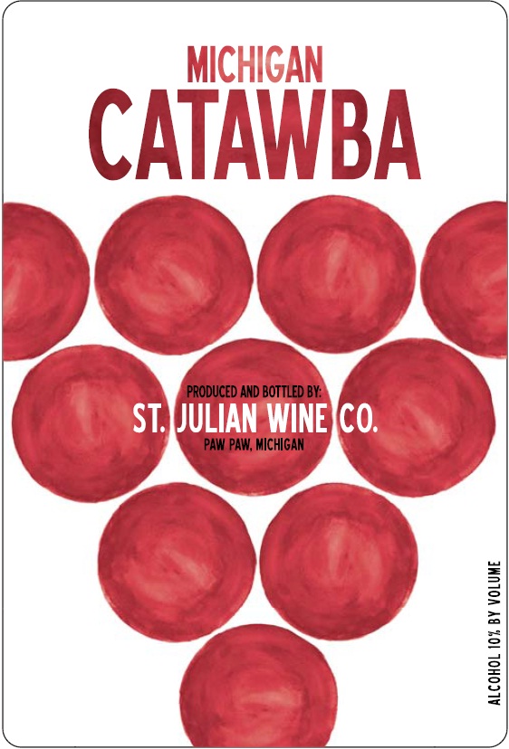 圣朱利安卡托芭桃红St. Julian Winery Catawba