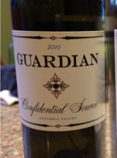 守望者秘密干红Guardian Cellars Confidential Source