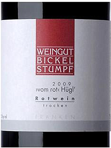 比克尔施通普夫红胡混酿干红Weingut Bickel Stumpf vom Rot Hugl Rotwein trocken