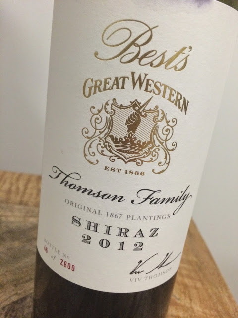 贝斯特西部传汤姆森西拉干红Best’s Great Western Thomson Family Shiraz