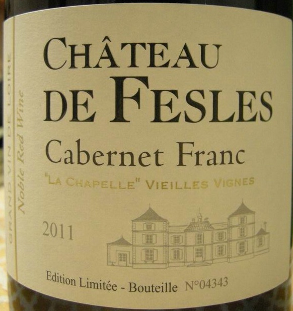 chateau de fesles la chapelle vieilles vignes cabernet franc (anjou)