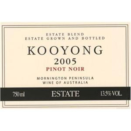 珀翡库扬黑皮诺干红Port Phillip Kooyong Estate Pinot Noir