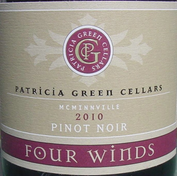 帕格四风园黑皮诺干红Patricia Green Cellars Four Winds Vineyard Pinot Noir