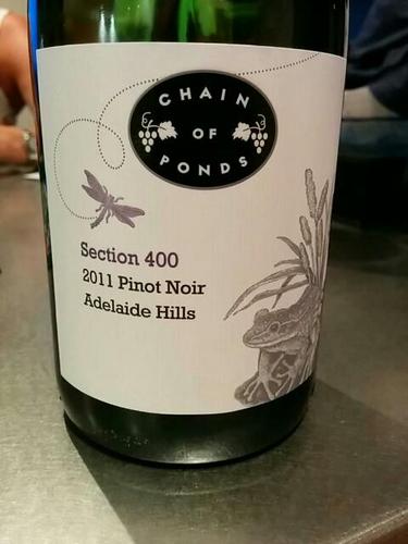 庞德400区黑皮诺干红Chain of Ponds Section 400 Pinot Noir