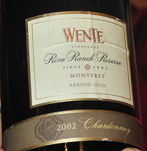 威迪大农场珍藏霞多丽干白Wente Vineyards Riva Ranch Reserve Chardonnay