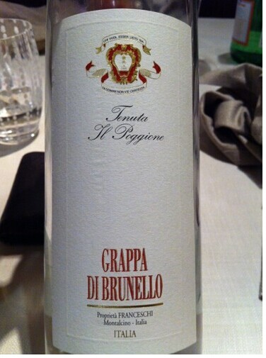 波吉欧布鲁奈罗渣酿白兰地Tenuta Il Poggione Grappa di Brunello