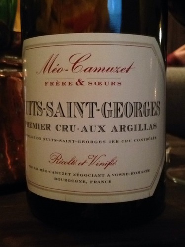 凯慕思奥克斯奥吉拉斯一级园干红Domaine Meo-Camuzet Nuits-Saint-Georges Aux Argillas Premier Cru