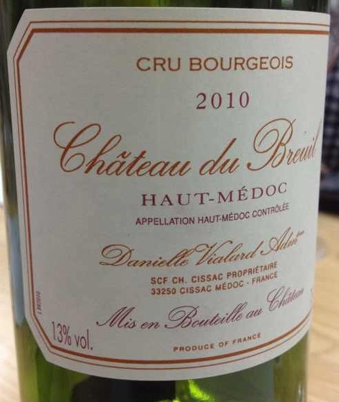 博莱庄园干红Chateau du Breuil