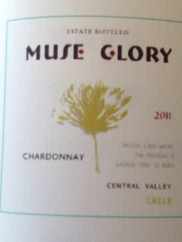 歌纳中央山谷霞多丽干白Muse Glory Central Valley Chardonnay