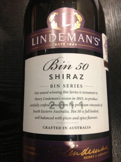 利达民酒窖50号干红Lindemans Bin 50 Shiraz