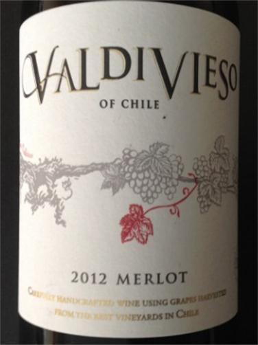 瓦尔帝维爱索梅洛干红Valdivieso Merlot