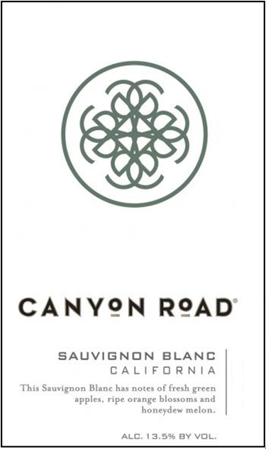 凯岚长相思干白Canyon Road  Sauvignon Blanc