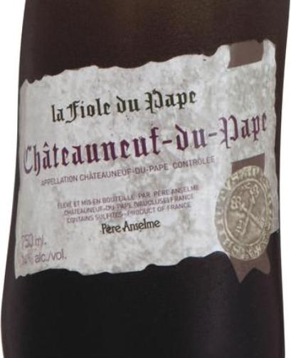 布诺特南隆河非欧勒干红Brotte Chateauneuf du Pape la Fiole