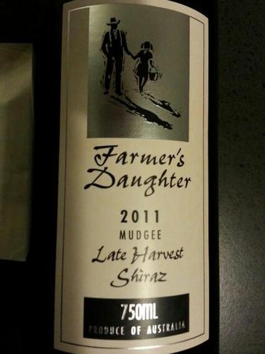 农家女西拉干红Farmer's Daughter Wines Shiraz