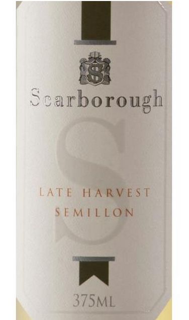 斯卡博罗晚收赛美蓉甜白Scarborough Wine Co. Late Harvest Semillon