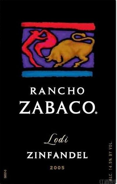 萨尔堡洛迪仙粉黛干红Rancho Zabaco Lodi Zinfandel