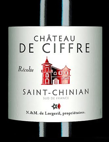 西弗瑞圣西尼昂风土和海拔干红Chateau de Ciffre Saint-Chinian Terroirs d'Altitude Saint-Chinian