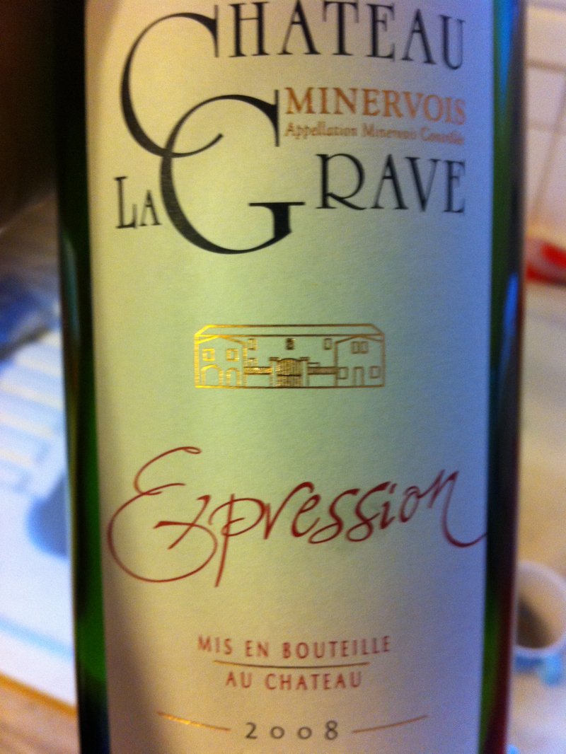 拉格拉夫伊克斯普莱星干红Chateau La Grave Minervois Expression Rouge