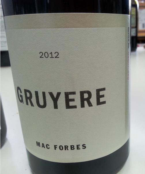 福布斯比格鲁耶尔黑皮诺干红Mac Forbes Gruyere Pinot Noir