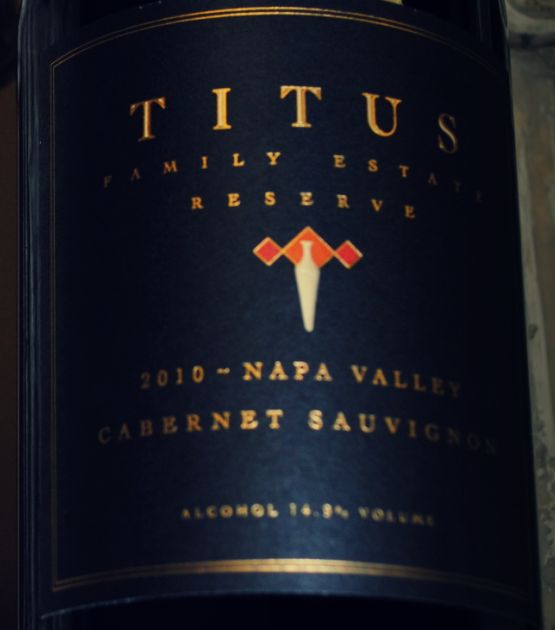 泰特斯珍藏赤霞珠干红Titus Vineyards Reserve Cabernet Sauvignon