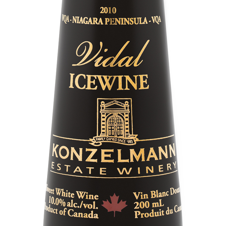 康赛曼维达尔金冰酒Konzelmann Estate Winery Vidal Icewine