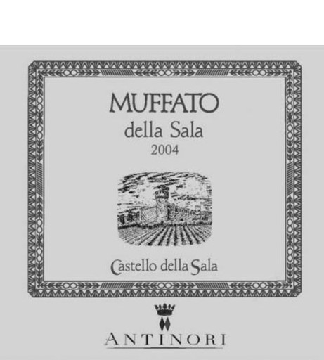 安东尼世家萨拉城堡慕法托贵腐甜白Marchesi Antinori Castello della Sala Muffato della Sala