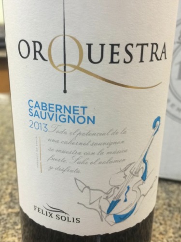 索莱斯乐队赤霞珠干红Felix Solis Orquestra Cabernet Sauvignon Vino de la Tierra