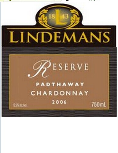 利达民珍藏霞多丽干白Lindemans Reserve Chardonnay