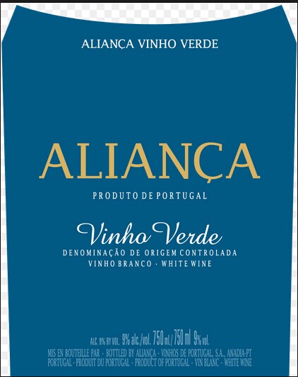 阿莲卡绿酒干白Caves Alianca Vinho Verde